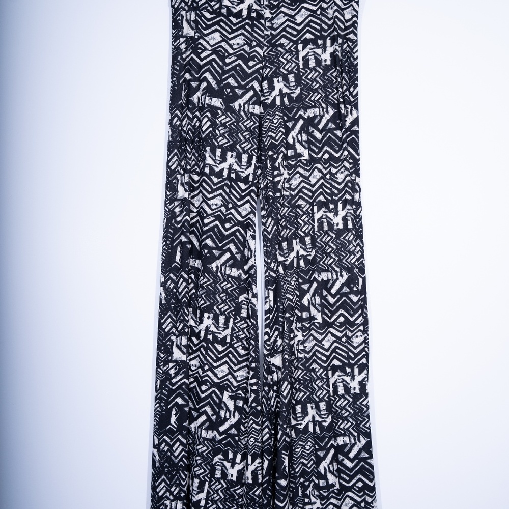 Patterned Casual Pants